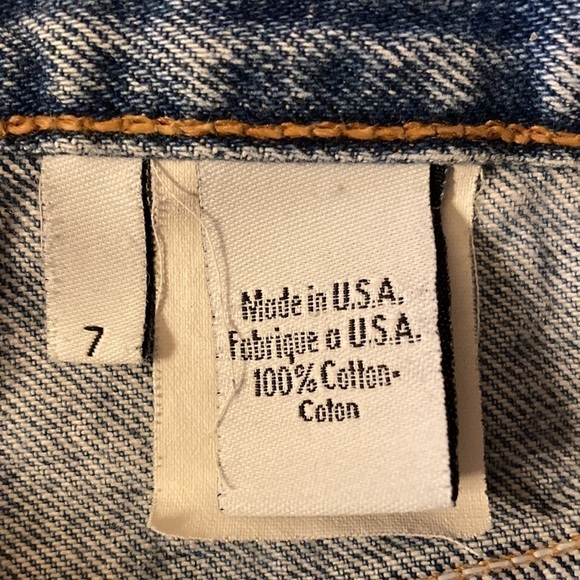 Vintage CK Calvin Klein | Button Fly High Rise Jeans Blue Tagged Size 7/32 - Picture 7 of 8